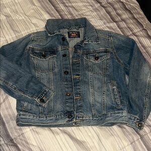 The Children's Place Blue Denim Jacket for boys size 7/8